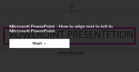 Image result for Text Alignment in PowerPoint Symbol