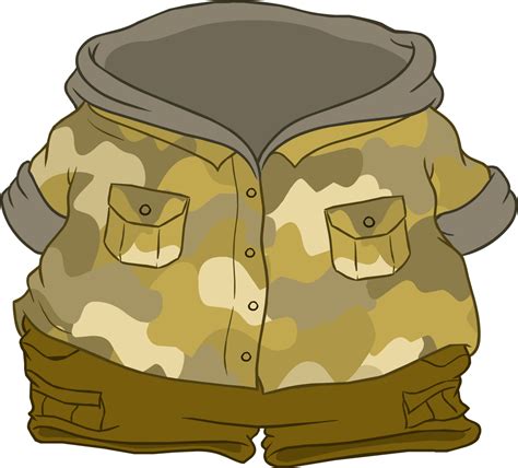 Camo Hoodie | Club Penguin Legacy Wiki | Fandom