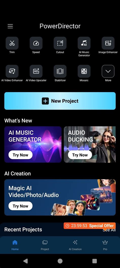 Image result for PowerDirector Android