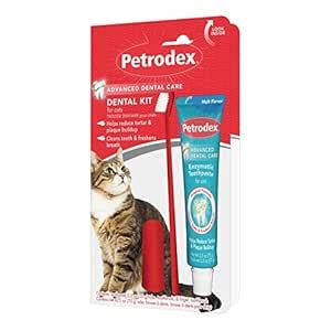 Sentry Petrodex Vs Dental Care Kit Cat Malt Toothpaste, 591056 : Amazon ...