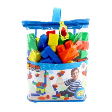 Sunta Blocks-62 Pcs (Mega Blocks) — Toycra