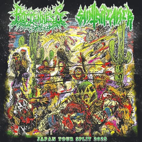 ROTTENNESS：SAINTBREAKER/JAPAN TOUR SPLIT 2025 | RECORD SHOP CONQUEST ...