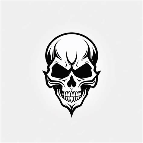 Premium AI Image | Styrofoam skull head hand drawn website hand skull ...