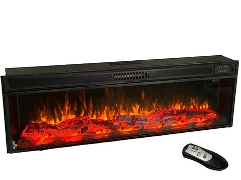 Buy RVA Decorative Electric Fireplace, 48x16x6 inches, with Remote ...