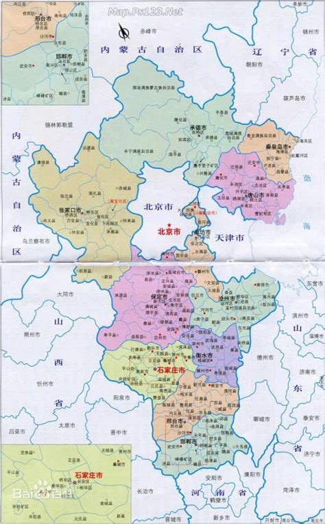 2013年河北省行政区划图片_百度百科
