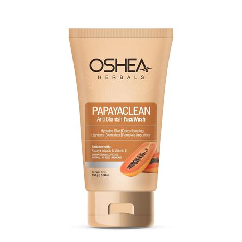 Oshea Herbals Papayaclean Anti Blemishes Face Wash for Women & Men ...