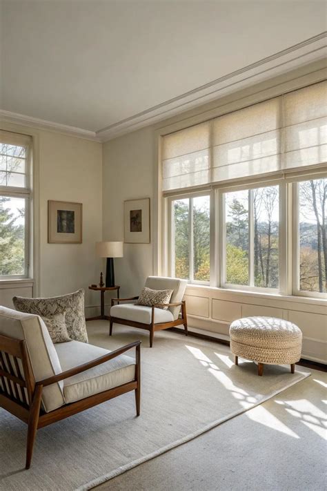 21+ Stylish Mid-Century Modern Window Treatments