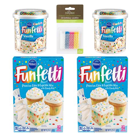 Buy Pillsbury Funfetti Confetti and Funfetti Spring Cake Mixes and ...