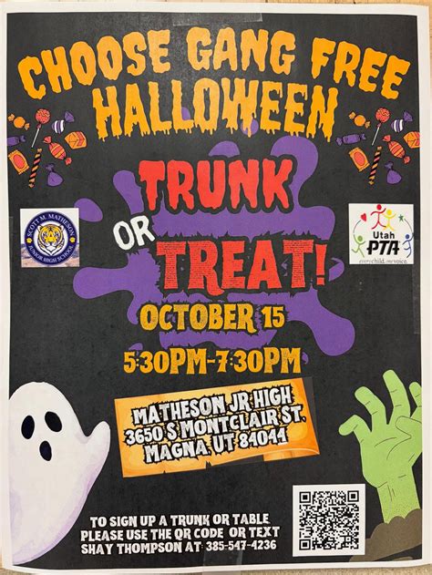 Matheson Jr High Trunk or Treat 2025 - Utah Car Czar