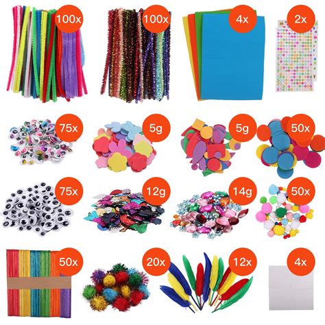 Buy Hiveseen Arts and Crafts Supplies, Craft Materials Kits for Kids ...
