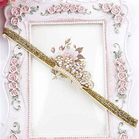 SYGA 1 Piece Baby Girls Headdress Crystal Crown Children's Girls Hair ...