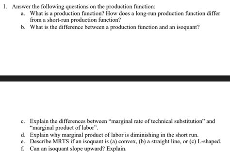 Production Function Questions and Answers 的图像结果