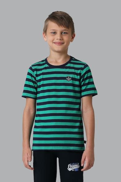 Van Heusen Kids T-Shirts, Van Heusen Boys Navy & Turquoise Smart Tech ...