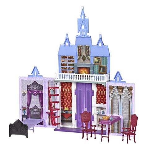 Buy Disney Frozen Fold and Go Arendelle Castle Playset Inspired by ...