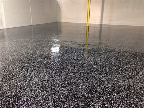 Painted Garage Floor Black - SummerHardwicke
