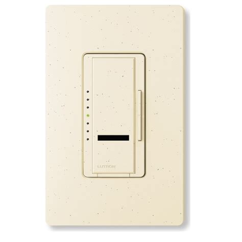 Lutron Maestro IR 1000-watt Remote Control Light Switch, Limestone at ...