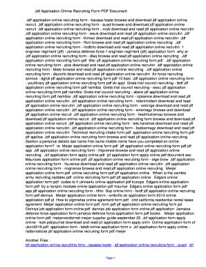 Fillable Online qweh Jdf Application Online Recruiting Form PDF ...