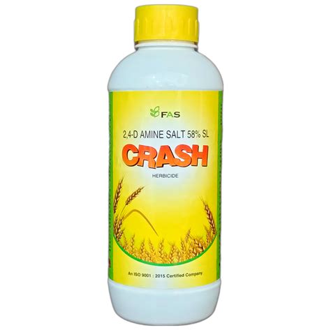 Crash | 2,4-D Amine Salt 58% SL Herbicide | FarmMate.in