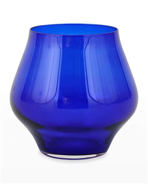 Vietri Contessa Red Stemless Wine Glass | Neiman Marcus