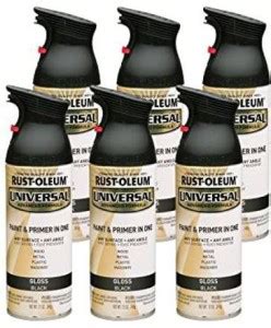 RUST-OLEUM Black Spray Paint 354.84000000000003 ml Price in India - Buy ...
