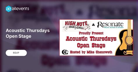 Acoustic Thursdays Open Stage , 12315 118 Ave NW, Edmonton, AB, Canada ...