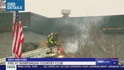 Fire at Wampanoag Country Club in West Hartford, Conn. | fox61.com