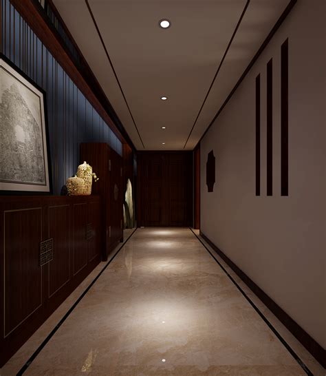 郑州新田城700平别墅新中式风格，禅意与现代感的完美融合