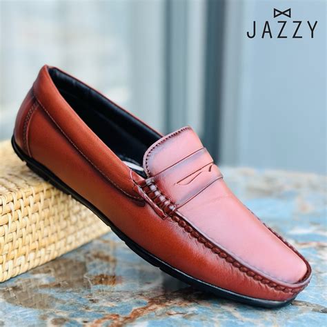 COMFY GENUINE LEATHER JK LOAFERS – Jazzy.lk