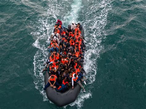 People crossing Channel in small boats rise 48% to over 50,000 in ...