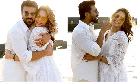 Ram Charan, Upasana host baby shower in Dubai; family & friends join in