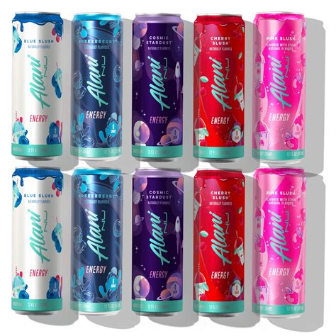 Alani Energy Drink Variety Pack - 12 Fl Oz Cans (10 Pack), Variety may ...