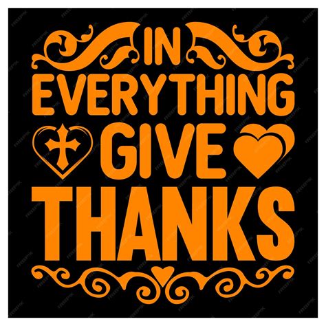 In Everything Give Thanks