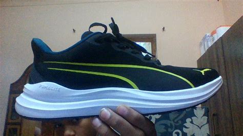 Buy Puma Mens Ragegryp Black-Lime Pow-Ocean Tropic Running Shoe - 7 UK ...