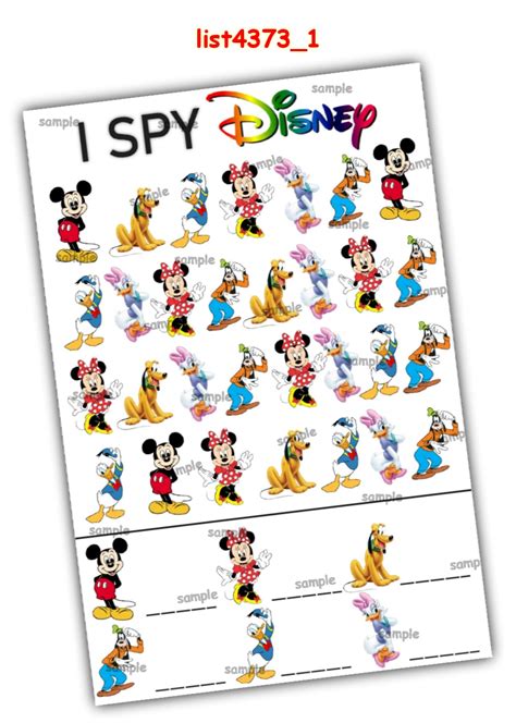 Mickey Mouse theme designs in Tambola Housie, Paper Games, Cards