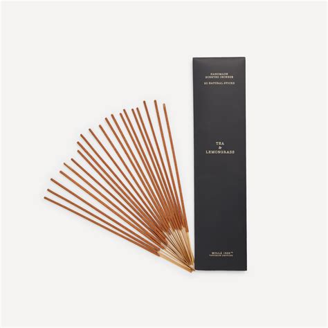 Set de 20 varillas de incienso Tea & Lemongrass Cereria Mollá · Cereria ...
