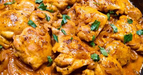 Creamy saffron chicken Recipe by Robert Gonzal - Cookpad