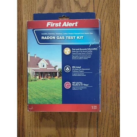 Image result for First Alert Radon Test Kit