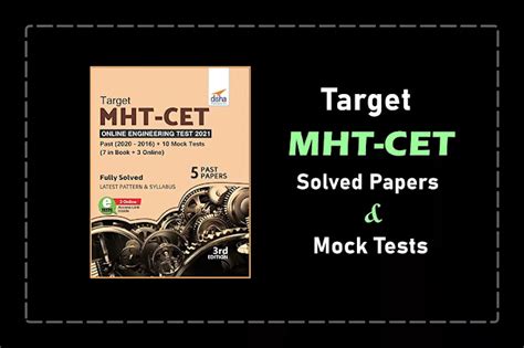 [PDF] Disha TARGET MHT-CET Past Year Papers + 10 Mock Tests | Free Download