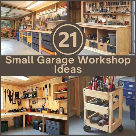 21 Easy Small Garage Workshop Ideas (Make a Big Difference!)