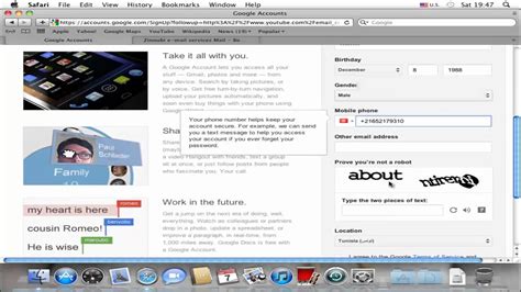 Image result for YouTube Account Create