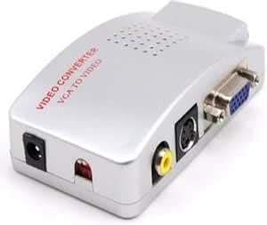 Kuvera VGA to Pal Converter Box for CCTV,DVR,PC Laptop to Tv ...