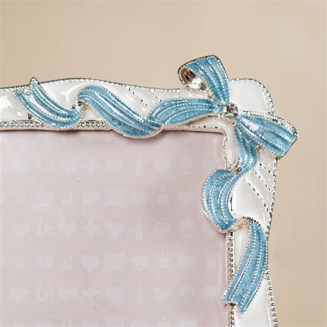Dainty Blue Bow Photo Frame Small 10x15cm Online - Premium Photo Frame ...