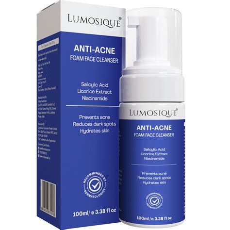 Anti-Acne Foaming Cleanser for Oily Skin – 100ml | LUMOSIQUE – Lumosique