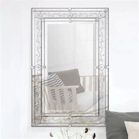 Rectangular Vertical Venetian Mirror (VD-805) - Elegant Wall Decor for ...