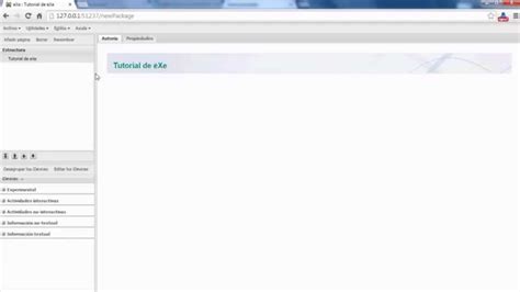 eXeLearning Tutorial 的图像结果