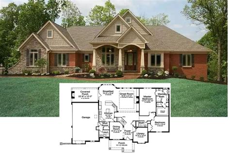 Introducing "The Hunter's Bay" House Plan - A Traditional Ranch-Style ...