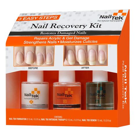 Buy Nail Tek New Restore Damaged Nails Kit, Intensive Therapy II 0.5 fl ...