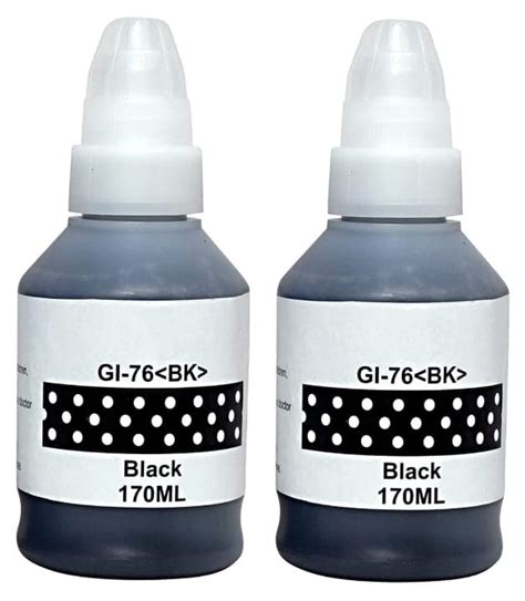 PRASH GI-76 GI76 76 Ink Bottle for Cannon GX5070, GX6070, GX7070 ...