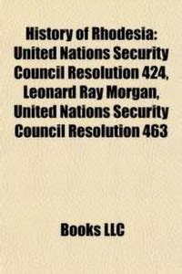 History of Rhodesia: Buy History of Rhodesia by Source Wikipedia at Low ...