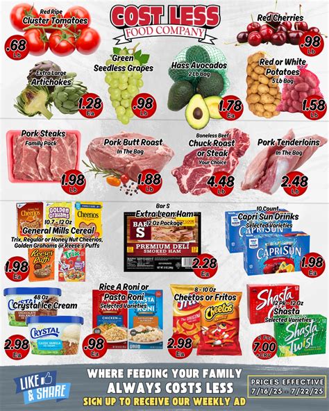 Cost Less Food Company (@costlessfoods) • Instagram photos and videos